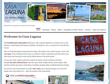 Tablet Screenshot of islacasalaguna.com